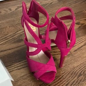 Dolce Vita punch suede heels size 8
